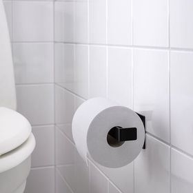 IKEA Skogsviken Siyah Tuvalet Kağıtlığı