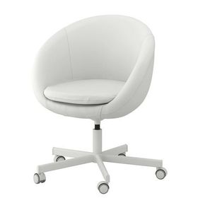 IKEA Skruvsta Ysane Beyaz Dönen Sandalye