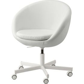 IKEA Skruvsta Ysane Beyaz Dönen Sandalye