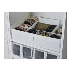 IKEA Skubb Beyaz 44x34x11 cm Bölmeli Kutu