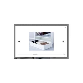 IKEA Skubb Beyaz 93x55x19 cm Saklama Kutusu