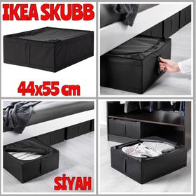 IKEA Skubb Siyah 44x55x19 cm Kutu