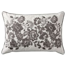 IKEA Skuggnava 40x58 cm Beyaz Gri Kırlent