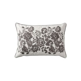 IKEA Skuggnava 40x58 cm Beyaz Gri Kırlent
