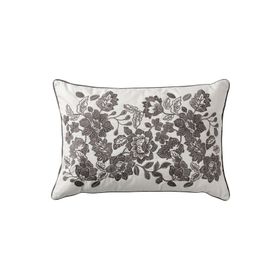 IKEA Skuggnava 40x58 cm Beyaz Gri Kırlent