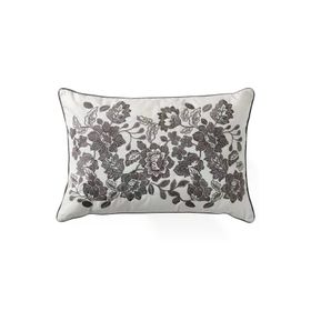IKEA Skuggnava 40x58 cm Beyaz Gri Kırlent