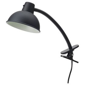 IKEA Skurup Siyah 15.6 cm Mandallı Spot Lamba