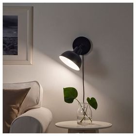 IKEA Skurup Siyah Duvar Lambası