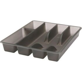 IKEA Smacker - Plastik Gri Çatal Bıçaklık Kaşıklık