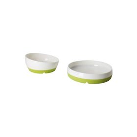 IKEA Smagli Yeşil- Beyaz Tabak ve Kase