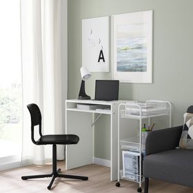 IKEA Smallen Siyah Çalışma Sandalyesi