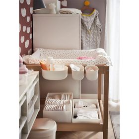 IKEA Sniglar Kayın Görünümlü 72x53 cm Alt Değiştirme Masası