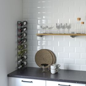IKEA Snöspira Siyah Şaraplık