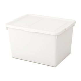 IKEA Sockerbıt Beyaz 38x51x30 cm Kapaklı Kutu