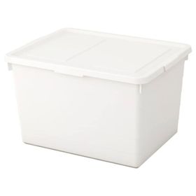 IKEA Sockerbıt Beyaz 38x51x30 cm Kapaklı Kutu
