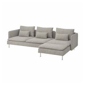 IKEA Söderhamn Viarp Bej Kahverengi 3'lü Kanepe