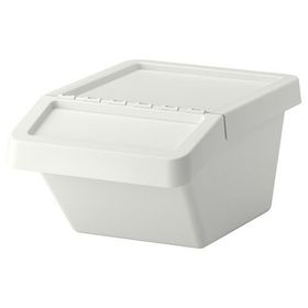 IKEA Sortera Beyaz 37 lt Çöp Kutusu