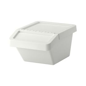 IKEA Sortera Beyaz 37 lt Çöp Kutusu