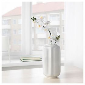IKEA STILREN Vazo Beyaz 22 cm