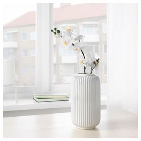 IKEA STILREN Vazo Beyaz 22 cm