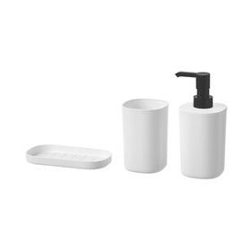 IKEA Storavan Beyaz Banyo Seti