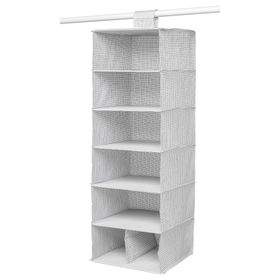 IKEA Stuk Beyaz Gri 30x30x90 cm Bölmeli Düzenleyici