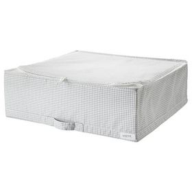 IKEA Stuk Beyaz Gri 55x51x18 cm Kutu