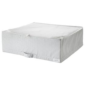 IKEA Stuk Beyaz Gri 55x51x18 cm Kutu