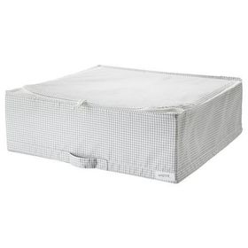 IKEA Stuk Beyaz Gri 55x51x18 cm Kutu