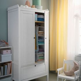 IKEA Sundvik Beyaz 80x50x171 CM Çocuk Gardırobu