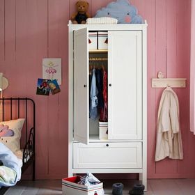 IKEA Sundvik Beyaz 80x50x171 CM Çocuk Gardırobu