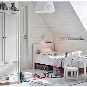 IKEA Sundvik Beyaz 80x50x171 CM Çocuk Gardırobu