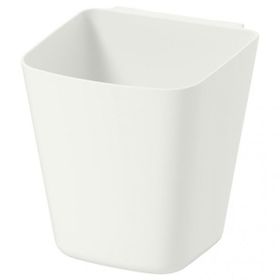 IKEA Sunnersta - 12x11 cm - Beyaz Askılı Raf Düzenleyici Kutu