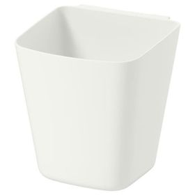 IKEA Sunnersta - 12x11 cm - Beyaz Askılı Raf Düzenleyici Kutu