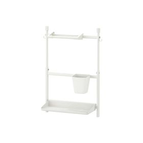 IKEA Sunnersta 45x65x45.7 cm Beyaz Duvar Rayı