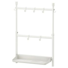 IKEA Sunnersta 45x65x45.7 cm Beyaz Duvar Rayı
