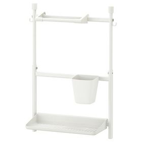 IKEA Sunnersta 45x65x45.7 cm Beyaz Duvar Rayı