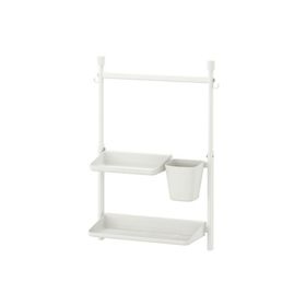 IKEA Sunnersta 45x65x45.7 cm Beyaz Duvar Rayı