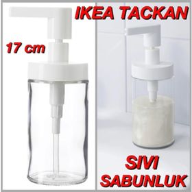 IKEA Tackan Beyaz 17 cm Sıvı Sabunluk