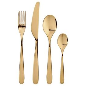 IKEA Tillagd 6 Kişilik Pirinç Rengi Çatal Bıçak Takımı