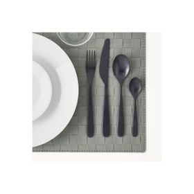 IKEA Tillagd Siyah 6 Kişilik Çatal Bıçak Takımı
