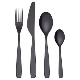 IKEA Tillagd Siyah 6 Kişilik Çatal Bıçak Takımı