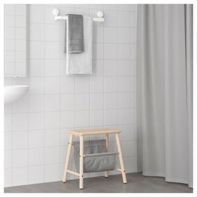 IKEA Tisken Beyaz Havluluk