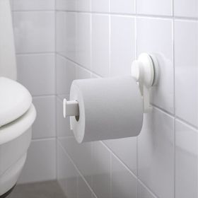 IKEA Tisken Beyaz Tuvalet Kağıtlığı