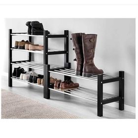 IKEA TJUSIG Ayakkabılık Siyah