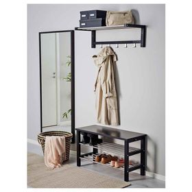 IKEA TJUSIG Bank Ve Ayakkabılık Beyaz 108x50 cm