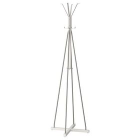 IKEA Tjusig Beyaz 45x191 cm Ayaklı Askılık