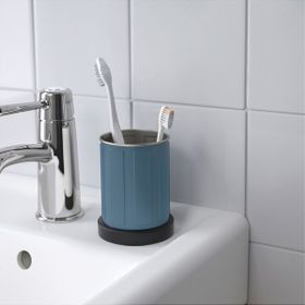 IKEA Toftan Mavi Diş Fırçalık