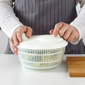IKEA TOKIG Salata Kurutucu Beyaz 23 cm
