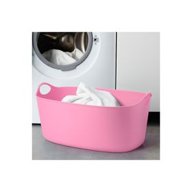 IKEA Torkıs Pembe 35 lt Esnek Büyük Çamaşır Sepeti